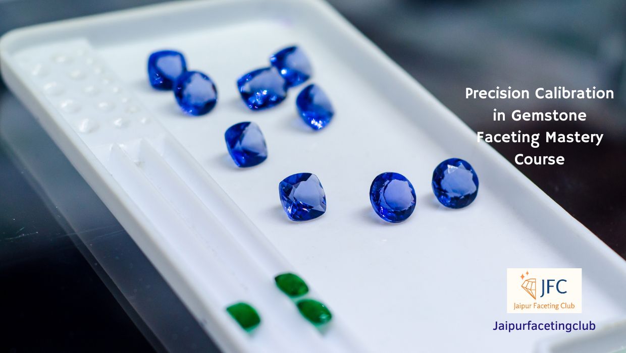 Precision Calibration in Gemstone Faceting Mastery Course